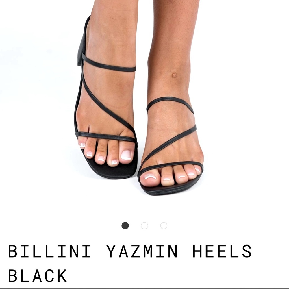 Princess Polly Billini Yazmin black heels